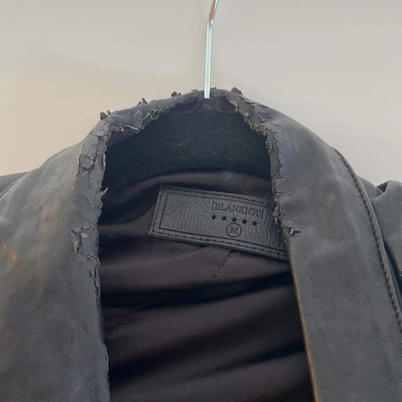 Blank NYC black faux leather jacket - Picture 2 of 3